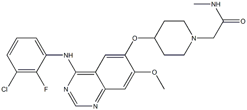 AZD8931 CAS#: 848942-61-0