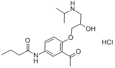 Acebutolol hydrochloride CAS#: 34381-68-5