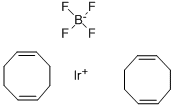 BIS (1,5-CYCLOOCTADIENE) IRIDIUM (I) TETRAFLUOROBORAT CAS #: 35138-23-9