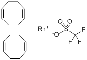 Bis(1,5-cyclooctadiene)rhodium(I) trifluoromethanesulfonate CAS#: 99326-34-8