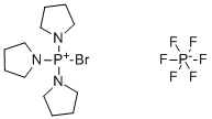 Bromo-tris-pyrrolidino-phosphonium hexafluorophosphate CAS #: 132705-51-2