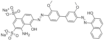 ХЛОРАЗОЛ СИНИЙ RW CAS №: 2586-57-4