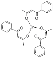 CAS DO BENZOYLACETONATE DO CRÓMIO (III): 16432-36-3