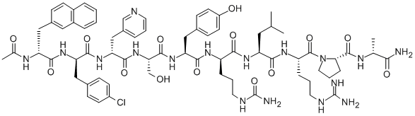 Cetrorelix acetate CAS#: 120287-85-6