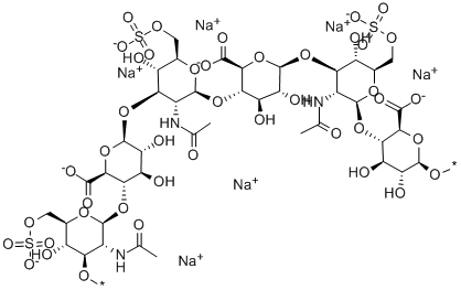 Kondroitin 6-sülfat sodyum tuzu CAS #: 12678-07-8