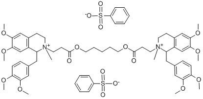 Cisatracurium besylate CAS#: 96946-42-8