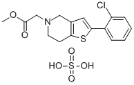 Sulfato de clopidogrel CAS#: 120202-66-6