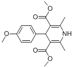 DIMETHYL 4-(4-METHOXYPHENYL)-2,6-DIMETHYL-1,4-DIHYDROPYRIDINE-3,5-DICARBOXYLATE CAS#: 73257-47-3