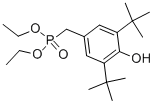 ثنائي إيثيل 3,5-di-tert-butyl-4-hydroxybenzyl phosphate CAS #: 976-56-7