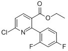 Ethyl 2-(2,4-difluorophenyl)-6-chloronicotinate CAS#: 745833-19-6