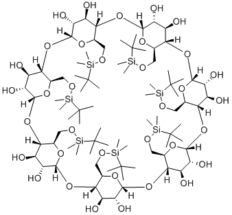 HEPTAKIS-6-(DIMETHYL-TERT-BUTYLSILYL)-BETA-CYCLODEXTRIN CAS#: 123155-03-3