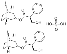 HYOSCYAMINE SULFATE CAS#: 620-61-1