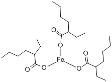 Hexanoicacid,2-ethyl-,iron(3+)salt CAS#: 7321-53-1