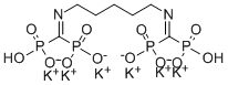 Hexapotassium dihydrogen [hexane-1,6-diylbis[nitrilobis(methylene)]]tetrakisphosphonate CAS#: 53473-28-2