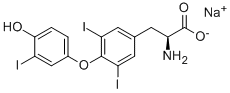 Liothyronin-Natrium-CAS-Nr .: 55-06-1