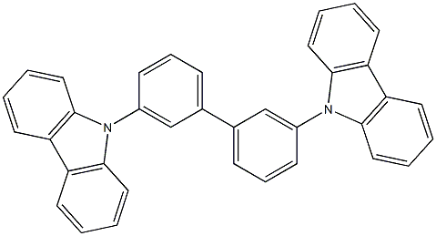 MCBP , 3,3-Di(9H-carbazol-9-yl)biphenyl. CAS#: 342638-54-4