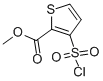 Methyl 3-chlorosulfonylthiophene-2-carboxylate CAS#: 59337-92-7