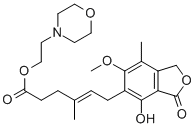 Mycophenolate mofetil CAS#: 115007-34-6