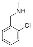 N-(2-CHLOROBENZYL) -N-METHYLAMINE CAS #: 94-64-4