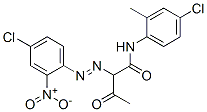 N-(4-Chloro-2-methylphenyl)-2-[(4-chloro-2-nitrophenyl)azo]-3-oxobutanamide CAS#: 32432-45-4