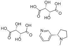 NICOTINE BI-L-(+)-TARTRATE CAS#: 2624-48-8