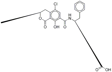 Ochratoxin A-d5 CAS#: 666236-28-8