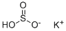 POTASSIUM HYDROGEN SULFITE CAS #: 7773-03-7