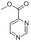 ÁCIDO DE METIL DE PYRIMIDINE-4-CARBOXÍLICO CAS #: 2450-08-0