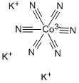 Potasium hexacyanocobaltate (III) CAS #: 13963-58-1