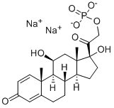 Prednizolon fosfat sodyum CAS #: 125-02-0