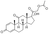 Prednisone 21-asetat CAS #: 125-10-0