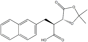 (R)-2-((S)-2,2-diMethyl-5-oxo-1,3-dioxolan-4-yl)-3-(naphthalen-2-yl)propanoic acid CAS#: 198568-07-9