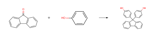 Route of Synthesis (ROS) of 9,9-Bis(4 hydroxyphenyl)fluorene CAS 3236-71-3