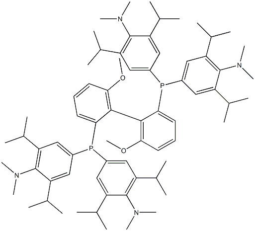 (S)-(+)-2,2'-Bis[di(3,5-di-i-propyl-4-dimethylaminophenyl)phosphino]-6,6'-dimethoxy-1,1'-biphenyl,min.97% CAS#: 919338-66-2