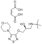 (S)-Timolol maleate CAS#: 26921-17-5