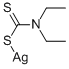 סילבר DIETHYLDITHIOCARBAMATE CAS: 1470-61-7