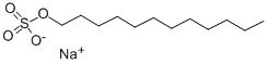 Sodium dodecyl sulfate CAS#: 151-21-3