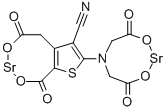 Strontium ranelate CAS #: 135459-87-9