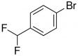 Structure-of-1-Bromo-4-difluoromethylbenzene-CAS-51776-71-7