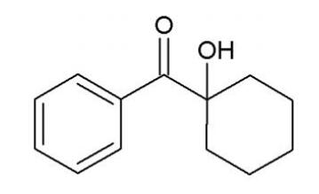 Structure of 1-Hydroxycyclohexyl phenyl ketone CAS 947-19-3