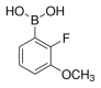 Structure of 2-fluoro-3-methoxyphenylboronic acid CAS 352303-67-4