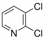 Struktur von 2,3-Dichlorpyridin CAS 2402-77-9