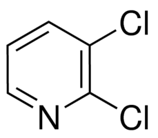 Struttura della 2,3-Dicloropiridina CAS 2402-77-9