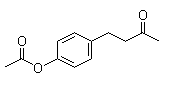 Struttura del 4- [4- (acetilossi) fenil] -2-butanone CAS 3572-06-3