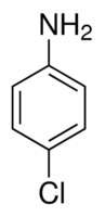 Structure of 4-Chloroaniline CAS 106-47-8