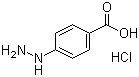 4-肼基苯甲酸鹽酸鹽的結構式 CAS 24589-77-3