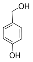 Estructura del alcohol 4-hidroxibencílico (PHBA) CAS 623-05-2