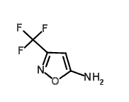 Structure of 5-Isoxazolamine,3-(trifluoromethyl)-(9CI) CAS# 108655-63-6