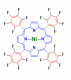 Structure of 5,10,15,20-TETRAKIS(PENTAFLUOROPHENYL)-21H,23H-PORPHINE CAS# 25440-14-6