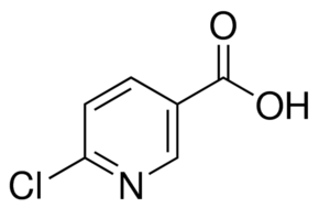 Structure of 6-Chloronicotinic acid CAS 5326-23-8